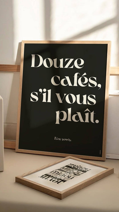 Twaalf Koffies, Alstublieft