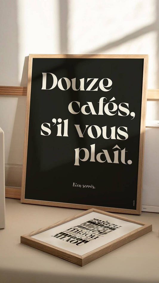 Twaalf Koffies, Alstublieft