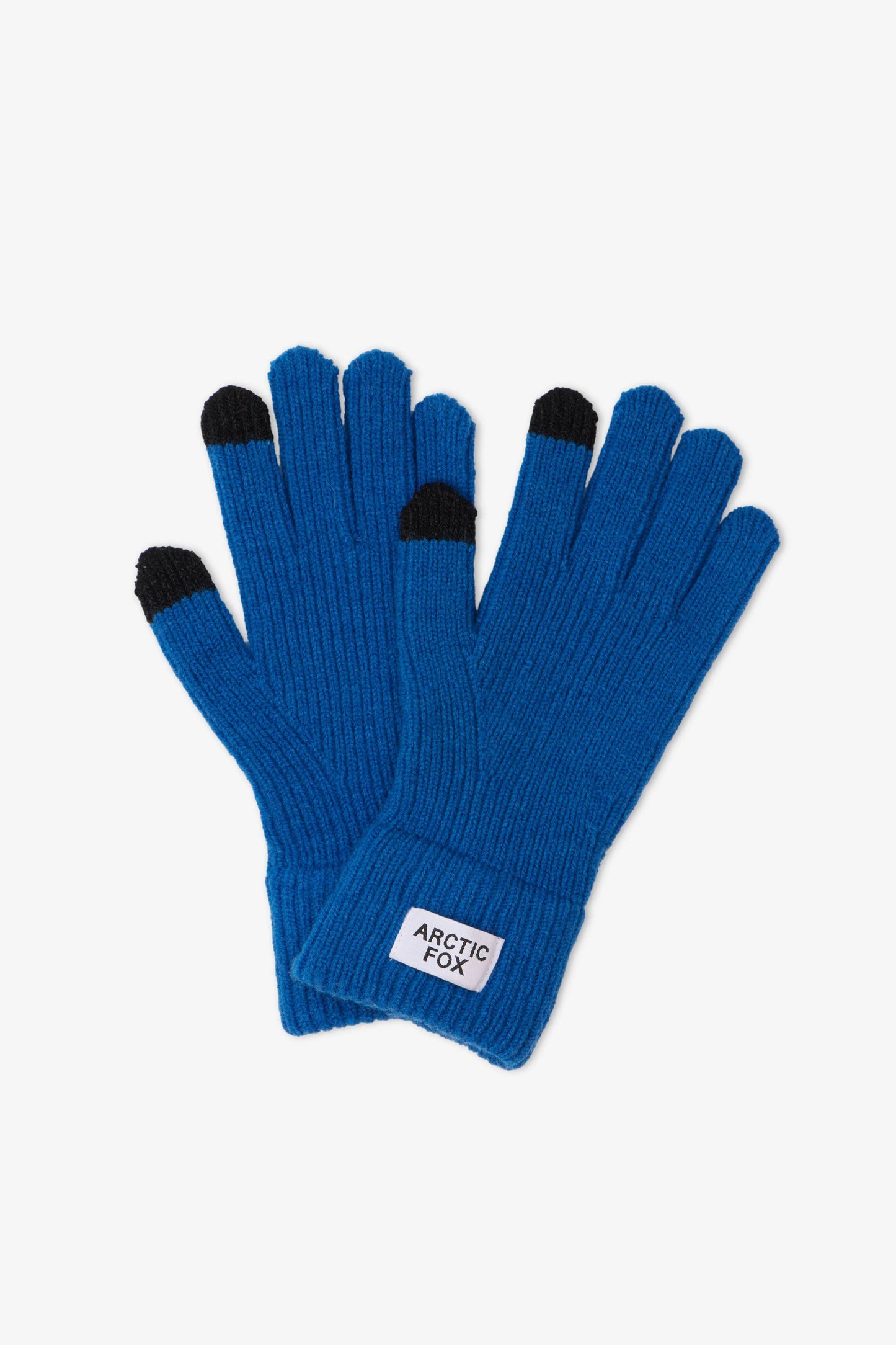 Sjaal, handschoenen en muts - oceaanblauw