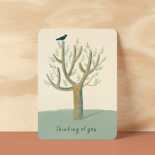 Postkaart  'Thinking of you'