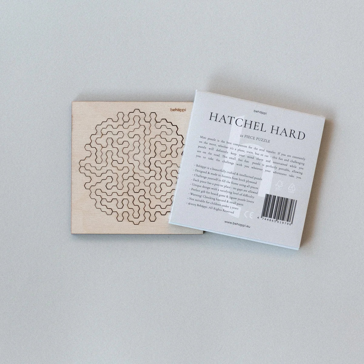 Kleine houten puzzel - Hatchel Hard / Nr. 20