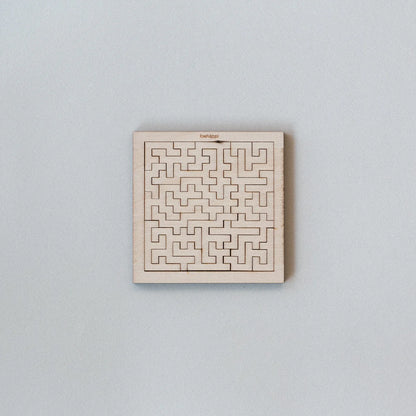 Kleine houten puzzel - Boxy hard / Nr. 22