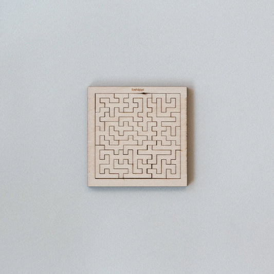 Kleine houten puzzel - Boxy hard / Nr. 22