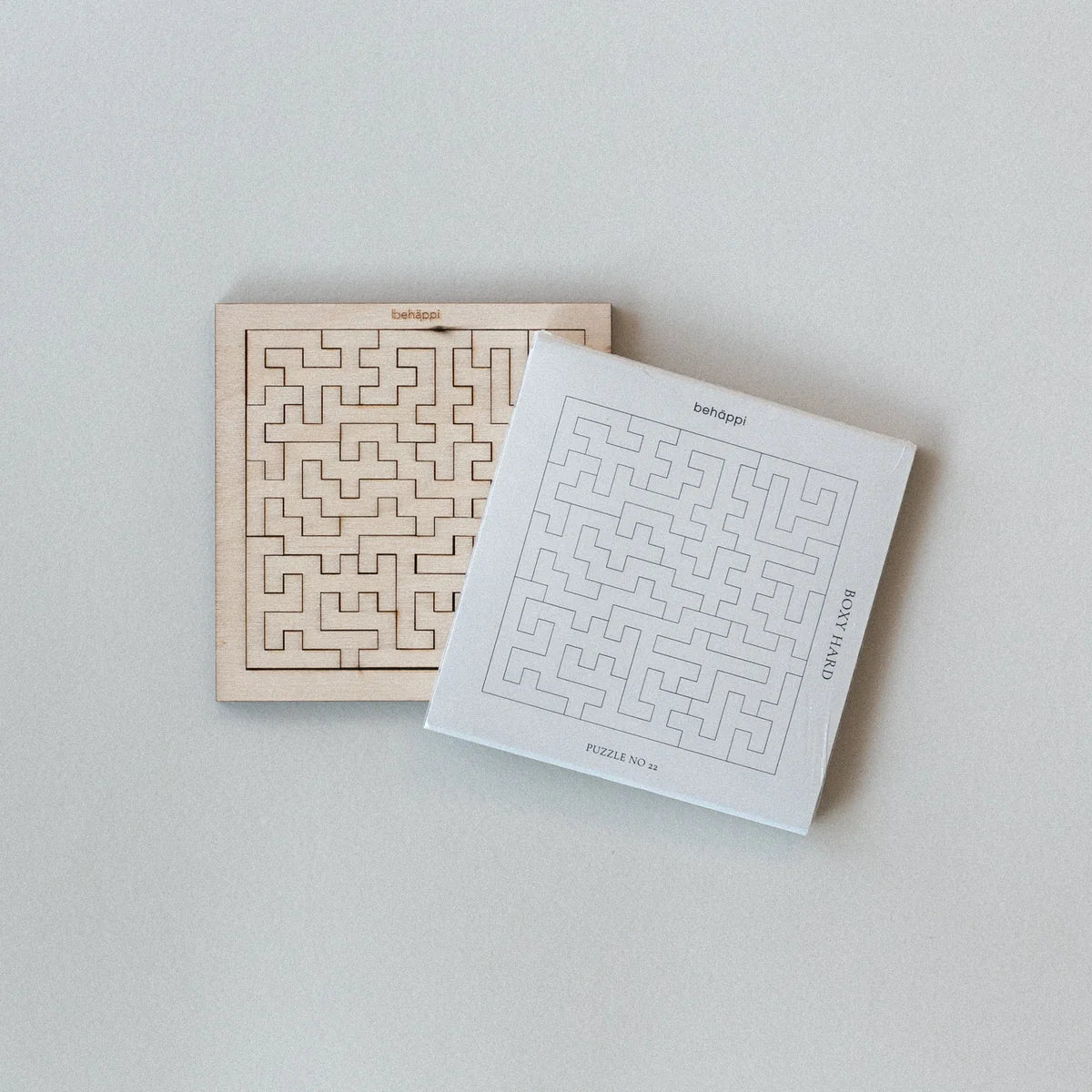 Kleine houten puzzel - Boxy hard / Nr. 22