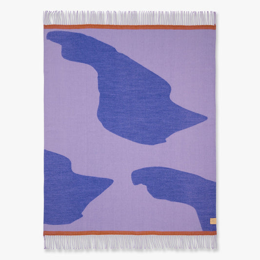 Plaid - GALLERY - lilac/kobalt