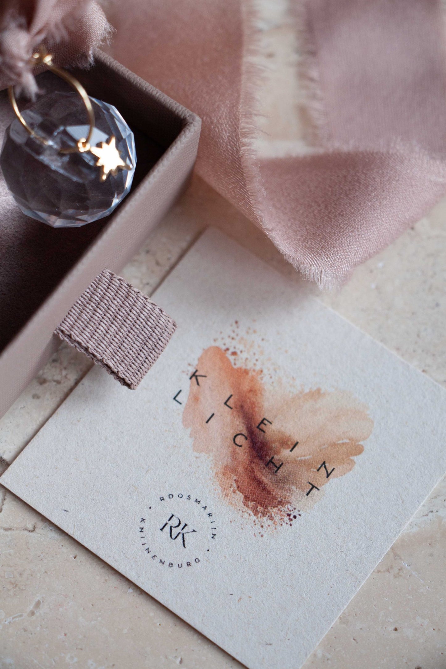 Kristal klein lichtje – met gedichtje