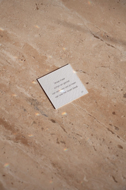 Zonnevanger ' Schijn en geniet'