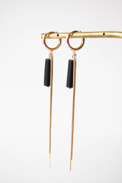 Lovi | Oorbellen - black