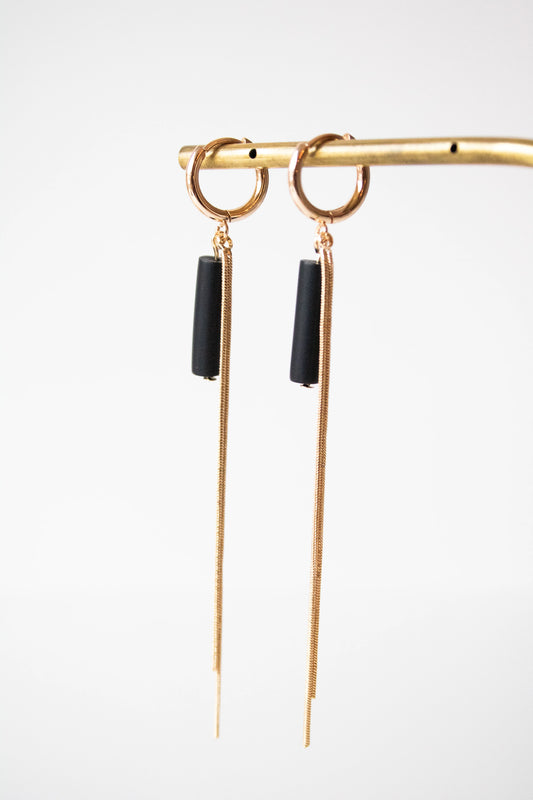 Lovi | Oorbellen - black