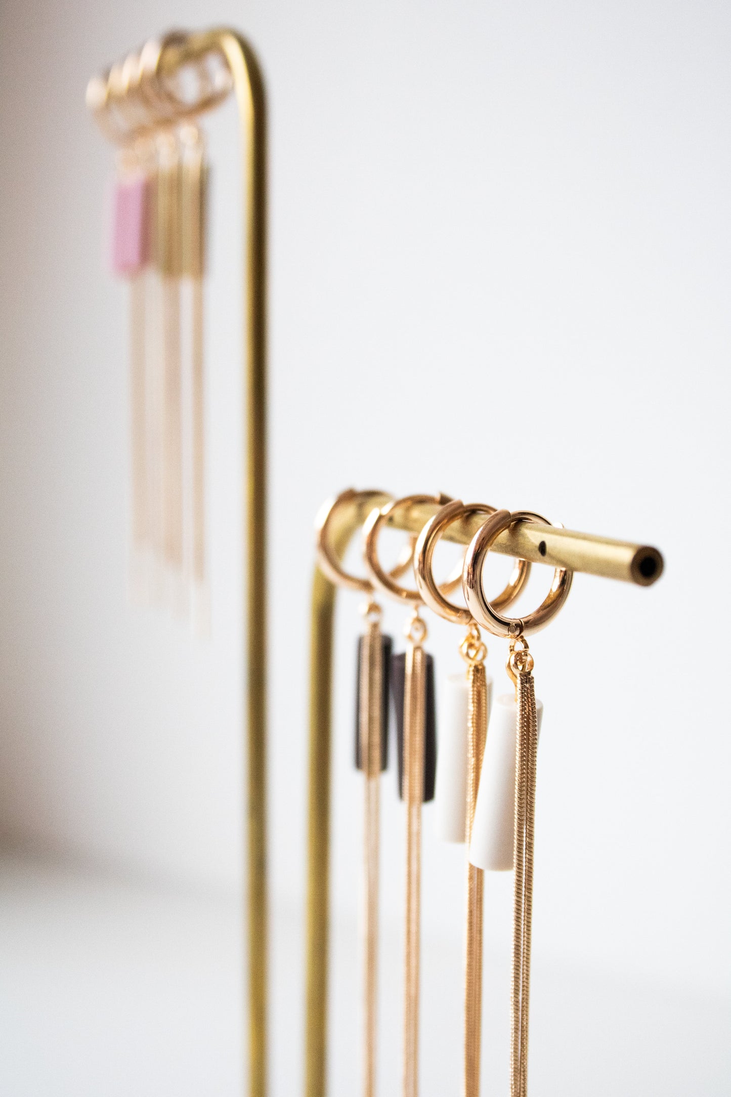 Lovi | Oorbellen - cloudy white