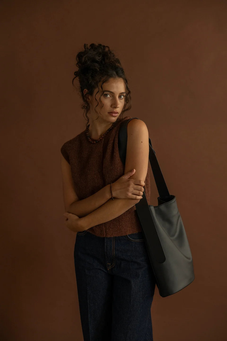 Naomi cross body bag • black