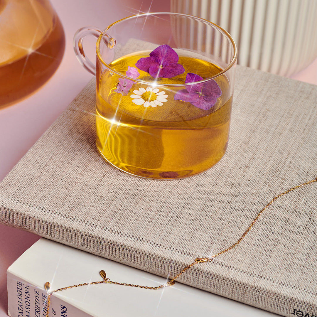 Energiethee: Genmaicha gember- en tulsi-groene thee