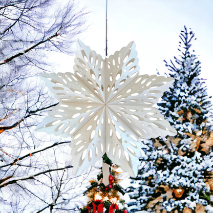 Sneeuwster (15 & 23cm)  - handmade & fairtrade