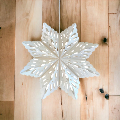 Sneeuwster (15 & 23cm)  - handmade & fairtrade