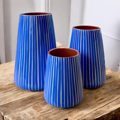 Vulcano Vaas (M) - listas -Royal Blue