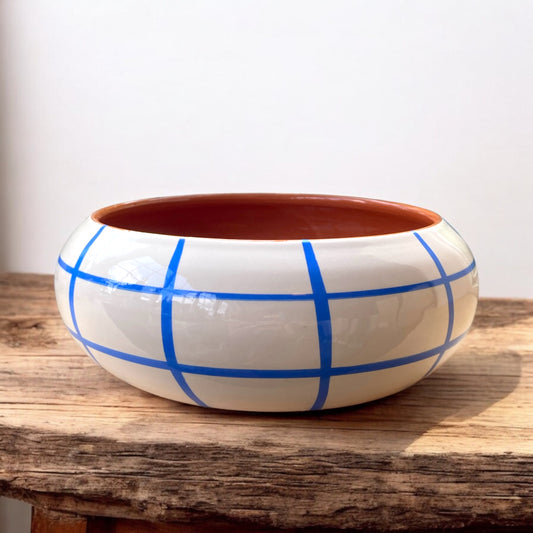 Quadrados Belly Salad Bowl - Royal Blue