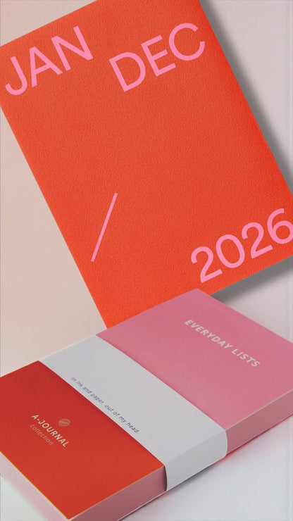 GRATIS checklistboekje bij aankoop van de 2026 planner