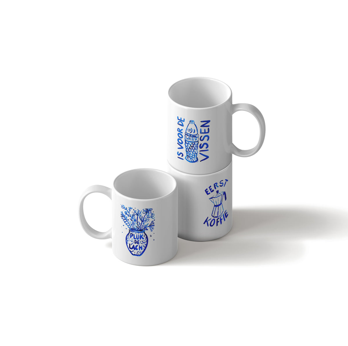 mok 'Eerst koffie'