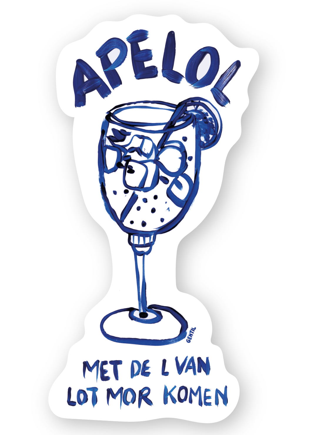 Sticker 'Apelol'