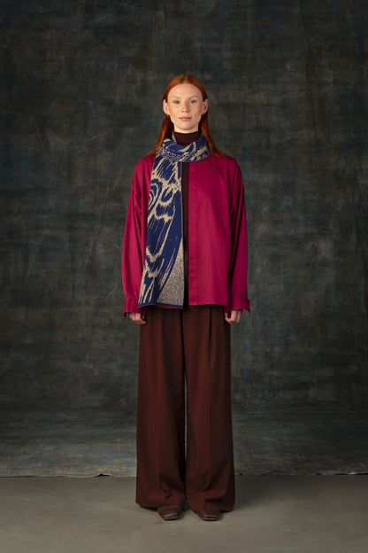 Sjaal Aurata Indigo • midi