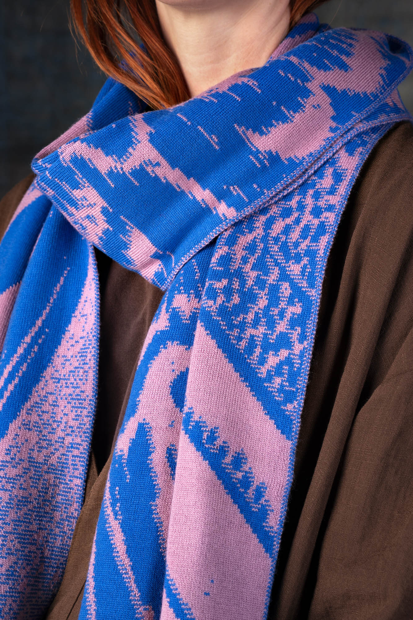 Sjaal Aurata Cobalt • midi