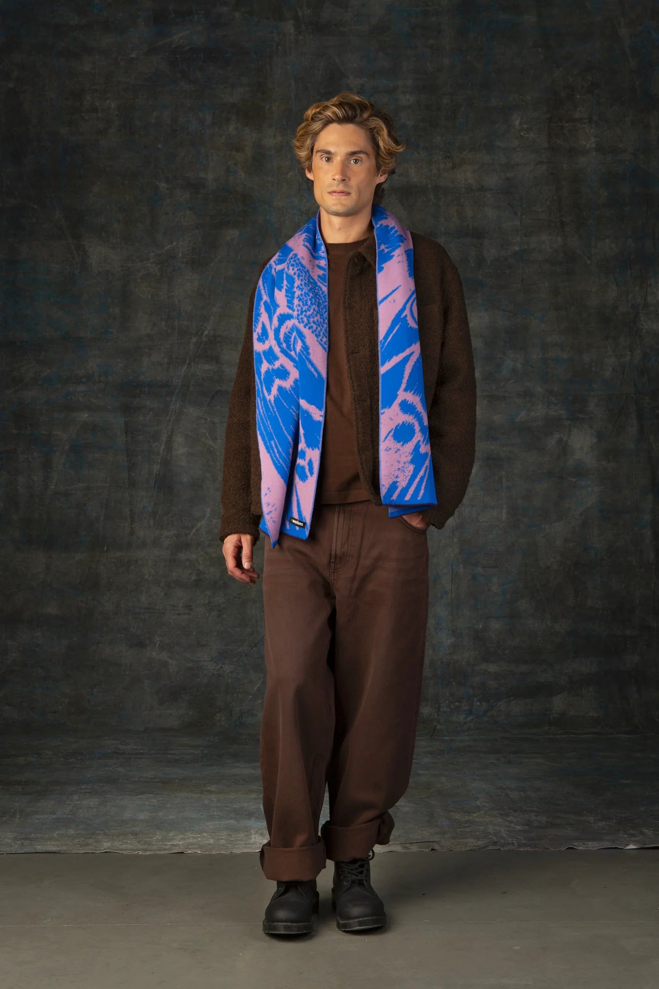 Sjaal Aurata Cobalt • midi