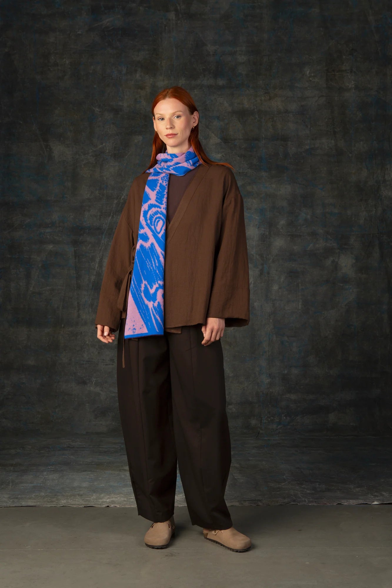 Sjaal Aurata Cobalt • midi