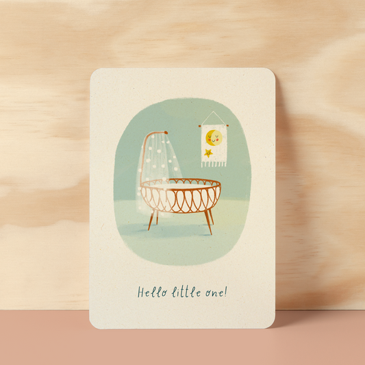 Postkaart  'Hello little one'