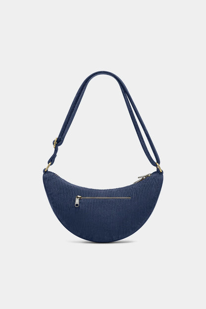 Banane Andrea (blauw-velours)