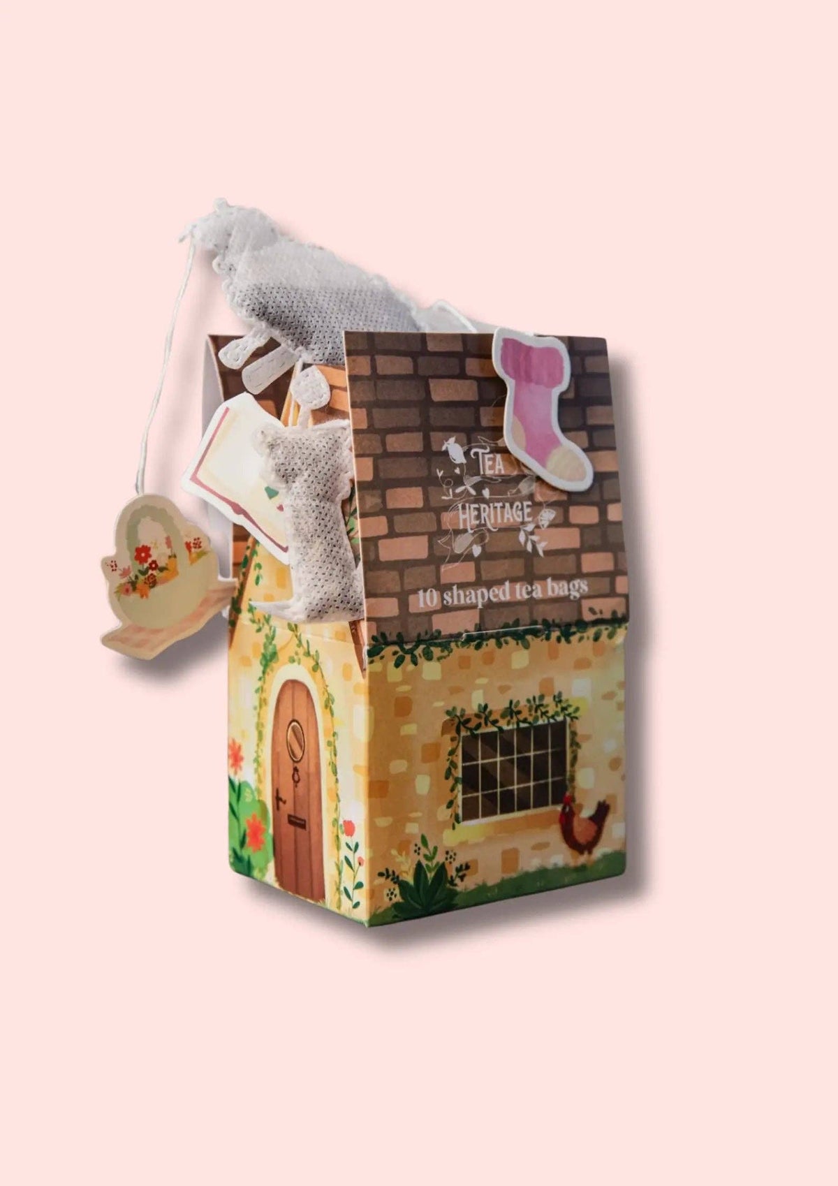 Cottage House - geschenkdoos met 10 theezakjes