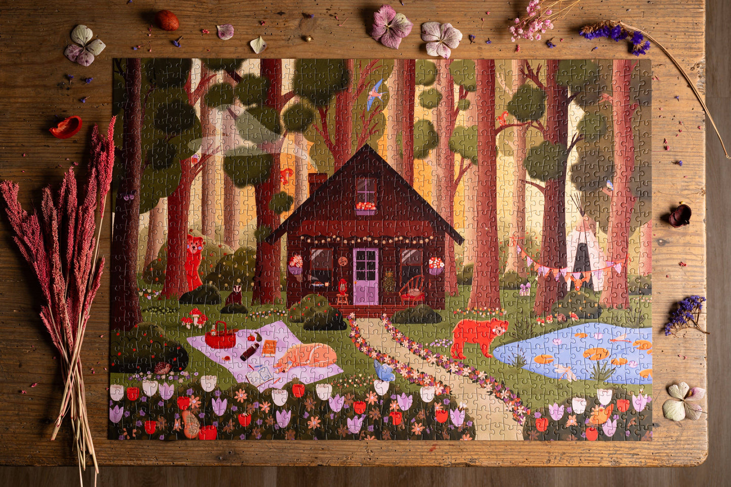 Aurora Des Bois puzzel - 1000 stukjes