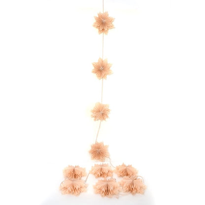 Slinger van bloemen - handmade & fairtrade