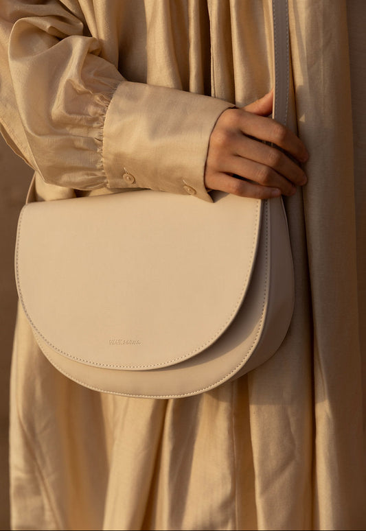 Half moon bag - Soma - stone