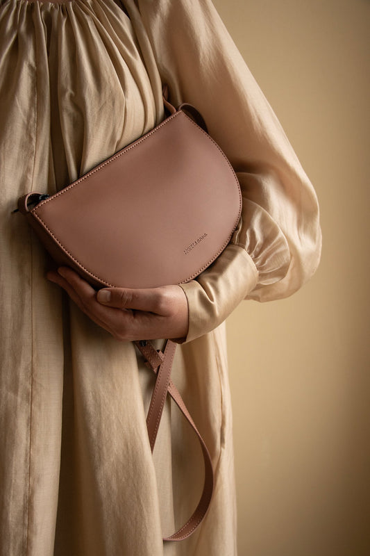 Farou - Half moon bag - clay (new)