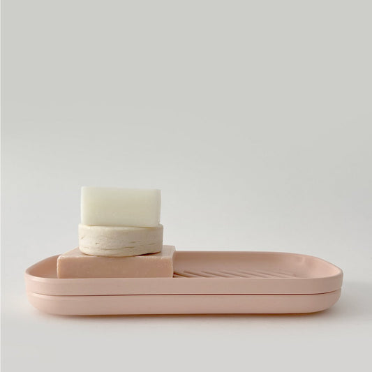 XXL Zeepschaal ( oud roze)