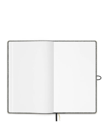 Notebook met knoop