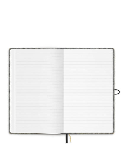 Notebook met knoop