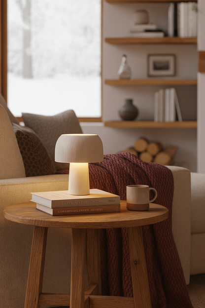 Ray tafellamp - Pebble Taupe