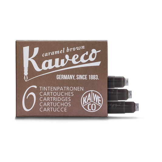 Kaweco inktpatronen 6-pack - sepia