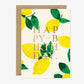 Postkaart 'Happy Birthday Lemon'