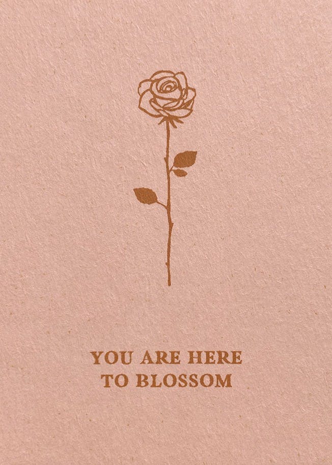 Minikaart 'Your are here tot blossom'