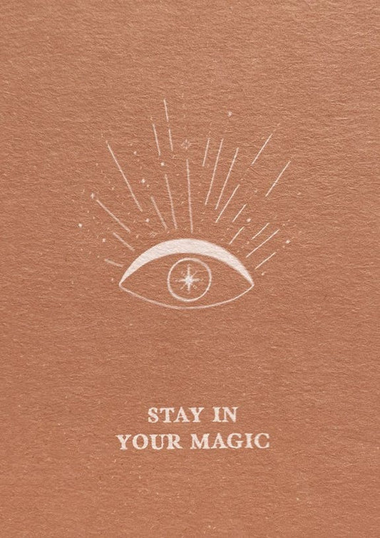 Minikaart 'Stay in your magic'