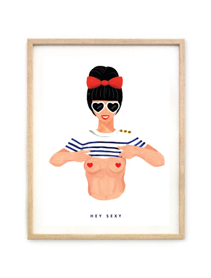 Poster 'sexy world' (small  18 x 24 cm)