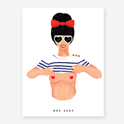 Poster 'sexy world' (small  18 x 24 cm)