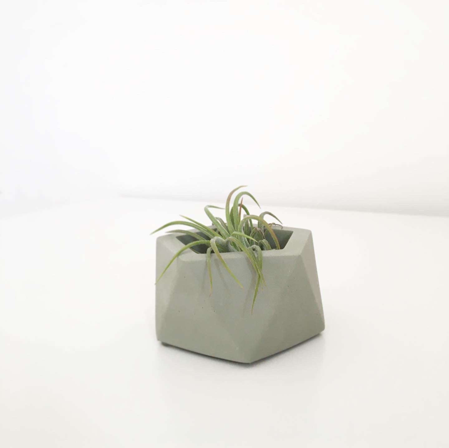 Potje 'Vand' (small) - Olive Green