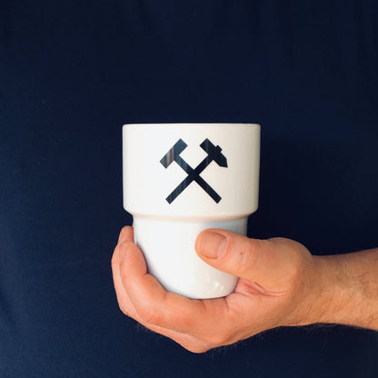 Koffiebeker 'coalmine'