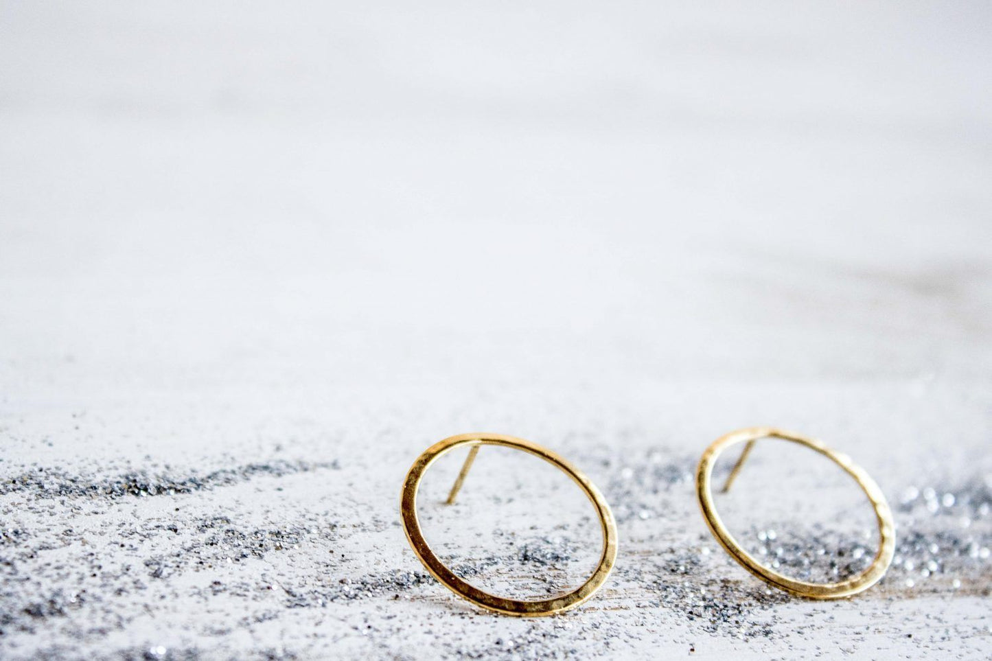 'Cosmos' oorbellen - large