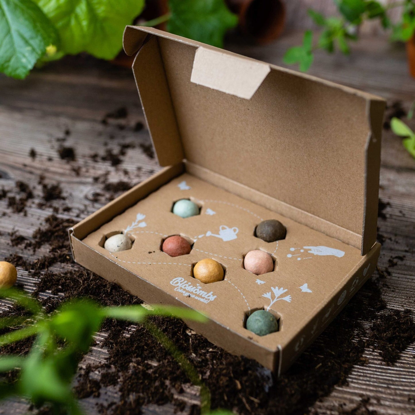 GIFTBOX bloemenbommetjes