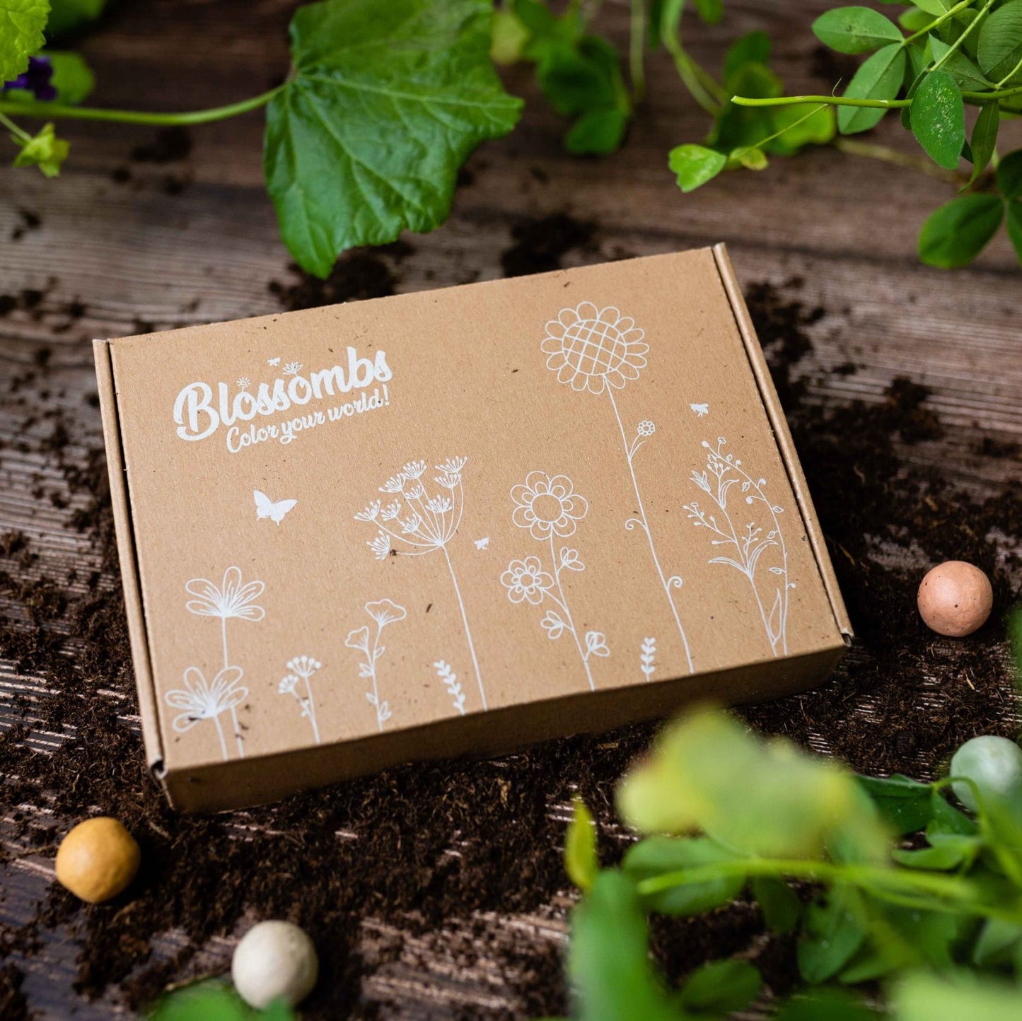 GIFTBOX bloemenbommetjes