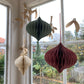 Kerstornament ouddonkerroze - handmade & fairtrade